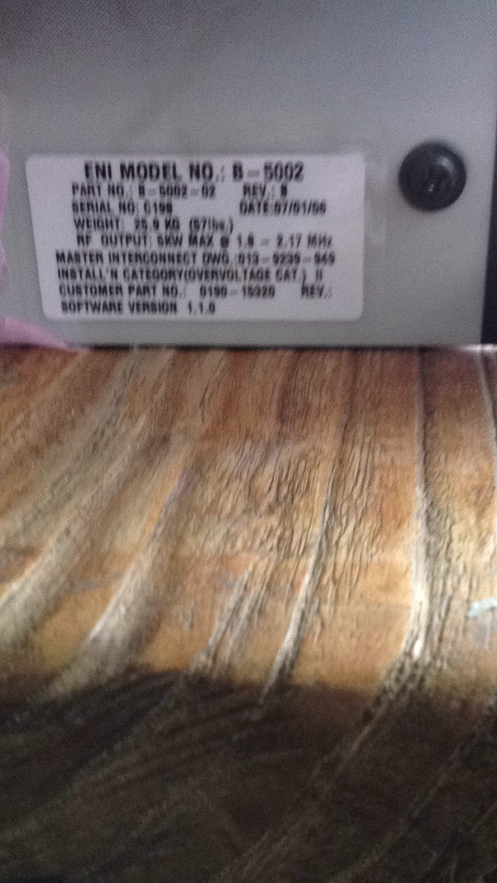 AMAT B-5002 0190-15320 refurbished — image 2