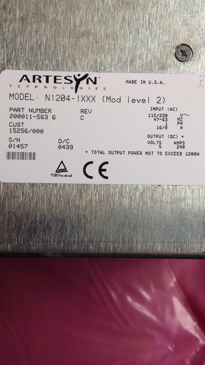 AMAT PFS filament power supply 1140-90090 — image 3